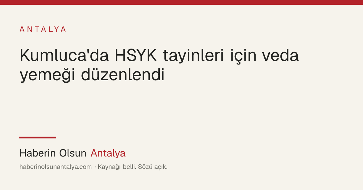 Şah İn Paradise Otelde düzenlenen hakimlere veda yemeği